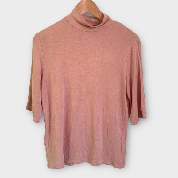 Mango  Mock Neck Top - Picture 1 of 5
